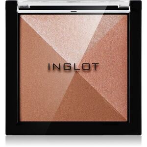 Inglot Multicolour System Highlighting & Bronzing Powder élénkítő és bronzosító paletta árnyalat 11 8, 8 g kép