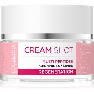 Eveline Cosmetics Cream Shot Multi Peptides regeneráló krém az öregedés jelei ellen 50 ml kép