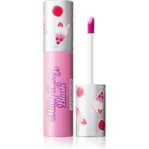 I Heart Revolution Milkshake Milky Berry Blush multifunkcionális smink ajkakra és arcra árnyalat Pink Passion 10 ml kép