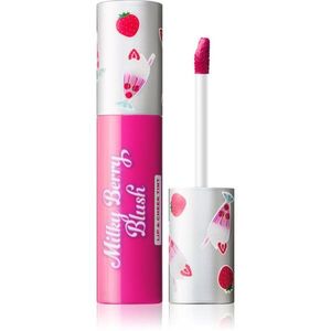 I Heart Revolution Milkshake Milky Berry Blush multifunkcionális smink ajkakra és arcra árnyalat Berry Burst 10 ml kép