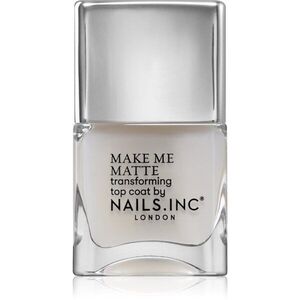 Nails Inc. Better on Top Matte gyorsan száradó fedőlakk matt hatással 14 ml kép