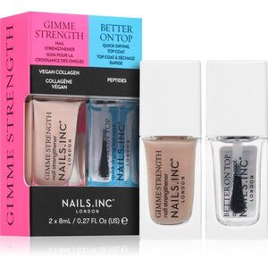 Nails Inc. Gimme Strength & Better On Top körömlakk szett kép