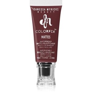Danessa Myricks Beauty Colorfix Mattes multifunkcionális smink a szemre, az ajkakra és az arcra árnyalat Vamp 10 ml kép