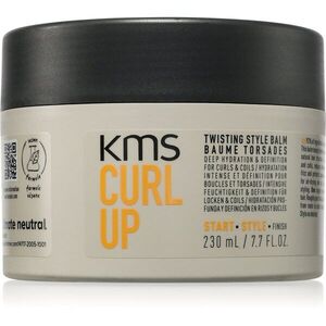 KMS Curl Up Twisting Style Balm hajformázó krém a hullámos és göndör hajra 230 ml kép
