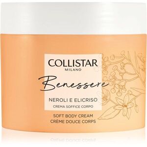 Collistar Benessere Neroli and Helichrysum selymesen finom testkrém 200 ml kép