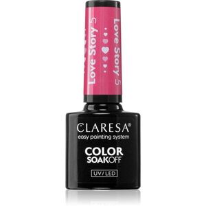 Claresa SoakOff UV/LED Color Love Story géles körömlakk árnyalat 5 5 g kép