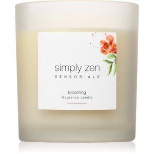 Simply Zen Sensorials Blooming Fragrance Candle illatgyertya 120 g kép