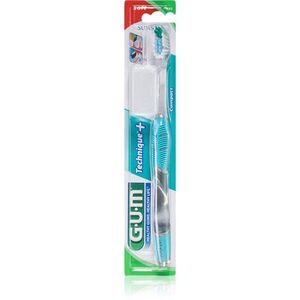 G.U.M Technique+ Compact rövidfejű fogkefe gyenge 1 db kép