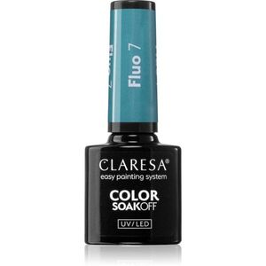 Claresa SoakOff UV/LED Color Fluo géles körömlakk árnyalat 7 5 g kép