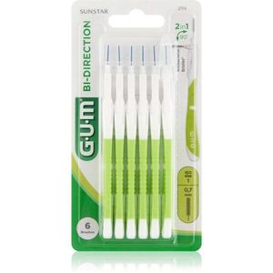 G.U.M Bi Direction Interdental Brush fogköztisztító kefék 0, 7 mm 6 db kép