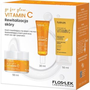 FlosLek Laboratorium Go For Glow Vitamin C ajándékszett revitalizáló hatású kép