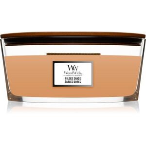 Woodwick Gilded Sands illatgyertya fa kanóccal (hearthwick) 453 g kép
