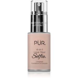PÜR Cosmetics 4-in-1 Love Your Selfie alapozó és korrektor 2 az 1-ben árnyalat LN1 30 ml kép