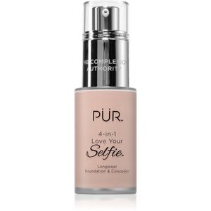 PÜR Cosmetics 4-in-1 Love Your Selfie alapozó és korrektor 2 az 1-ben árnyalat LP2 30 ml kép