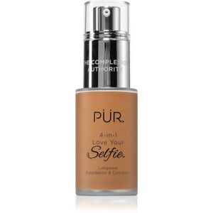 PÜR Cosmetics 4-in-1 Love Your Selfie alapozó és korrektor 2 az 1-ben árnyalat DG3 30 ml kép