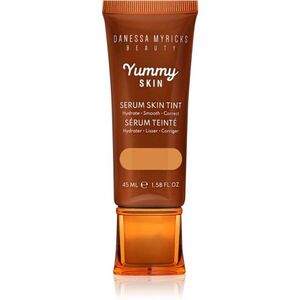 Danessa Myricks Beauty Yummy Skin Serum Skin Tint bőrsimító hatású hidratáló alapozó árnyalat 7 - Medium Skin with Golden Undertones 45 ml kép