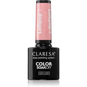 Claresa SoakOff UV/LED Color Lollipop géles körömlakk árnyalat 3 5 g kép