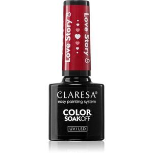 Claresa SoakOff UV/LED Color Love Story géles körömlakk árnyalat 8 5 g kép