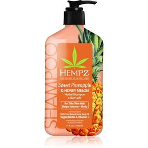 HEMPZ Sweet Pineapple Honey Melon hidratáló sampon hajra 500 ml kép