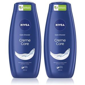 NIVEA Creme Care krémes tusoló gél takarékos kiszerelés 2 x 500 ml kép