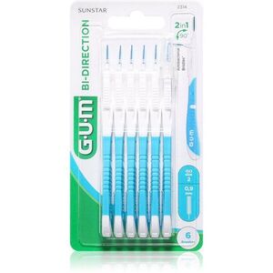 G.U.M Bi Direction Interdental Brush 2314 fogköztisztító kefék 0, 9 mm 6 db kép
