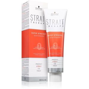 Schwarzkopf Professional STRAIT Therapy Super Straight krém a haj kiegyenesítésére 0 Very Curly Hair 300 ml kép