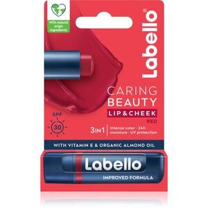 Labello Caring Beauty tonizáló ajakbalzsam árnyalat Red 4.8 g kép