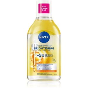 NIVEA Micellar Brightening tisztító micellás víz az élénk bőrért 400 ml kép