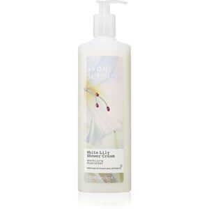 Avon Senses White Lily & Musk felfrissítő tusoló krém 720 ml kép