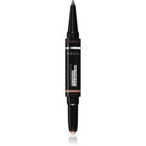 Oriflame The One Colour Unlimited szemhéjfestékek és szemceruzák 2 az 1-ben árnyalat Peach Perfect 1.2 g kép