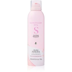 Sanctuary Spa Lily & Rose Natural Oils tusoló hab tápláló hatással 200 ml kép