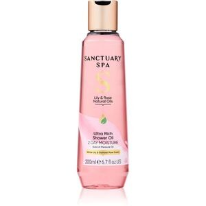 Sanctuary Spa Lily & Rose Natural Oils ápoló tusoló olaj 200 ml kép