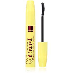 Avon Wonder Curl dúsító és göndörítő szempillaspirál árnyalat Blackest Black 10 ml kép