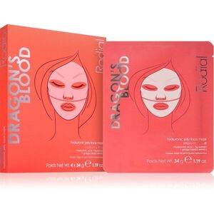 Rodial Dragon's Blood Hydrogel Jelly Face Mask intenzív hidrogélmaszk 4x34 g kép