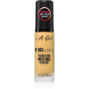 L.A. Girl Cosmetics PRO. Color alapozó színpigment árnyalat Yellow 30 ml kép
