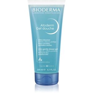Bioderma Atoderm Gel gyengéd tusfürdő gél száraz és érzékeny bőrre 200 ml kép