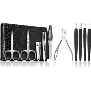 DuKaS Premium Line Solingen 252 manikűröző szett + bőrtok Black kép