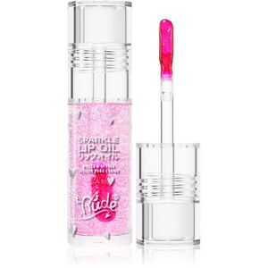 Rude Cosmetics Manga Collection Sparkle Lip Oil tonizáló olaj az ajkakra hidratáló hatással árnyalat Mint 4 g kép