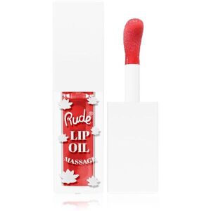 Rude Cosmetics Lip Oil Massage ajak olaj hidratáló hatással árnyalat Chillaxin’ Cherry 4 ml kép