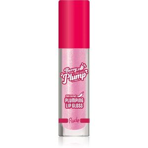 Rude Cosmetics Berry Plump hidratáló ajakfény dús hatásért árnyalat Pink Sugar 4 g kép
