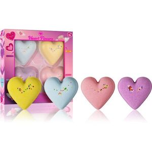 I Heart Revolution Fizzer Kit Hearts ajándékszett fürdőbe hölgyeknek 1 db kép