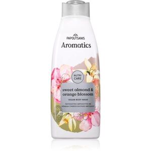 PAPOUTSANIS Aromatics Sweet Almond tusfürdő gél 600 ml kép