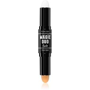Rude Cosmetics Magic Duo dupla végű kontur ceruza árnyalat Light 4.5 g kép