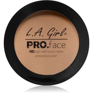 L.A. Girl Cosmetics PRO. Face HD kompakt púder matt hatással árnyalat Nude Beige 7 g kép
