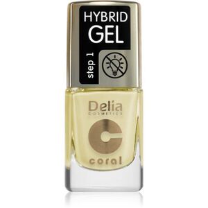Delia Cosmetics Coral Nail Enamel Hybrid Gel géles körömlakk árnyalat 137 11 ml kép
