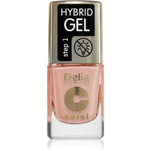 Delia Cosmetics Coral Nail Enamel Hybrid Gel géles körömlakk árnyalat 136 11 ml kép