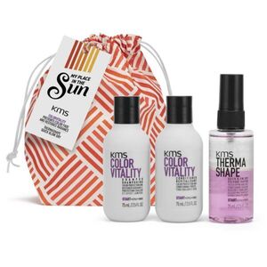 KMS Color Vitality Travel Pack utazási készlet a hajformázáshoz, melyhez magas hőfokot használunk kép