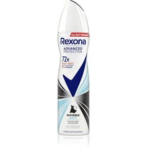 Rexona Advanced Protection Invisible Aqua izzadásgátló spray a fehér és sárga foltok ellen Aqua 150 ml kép