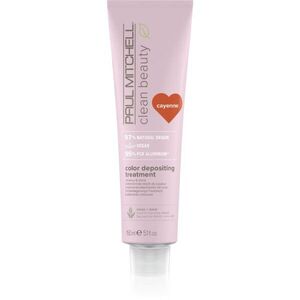Paul Mitchell Clean Beauty Color Depositing Treatment tápláló maszk festett hajra árnyalat Cayenne 150 ml kép
