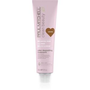 Paul Mitchell Clean Beauty Color Depositing Treatment tápláló maszk festett hajra árnyalat Cocoa 150 ml kép